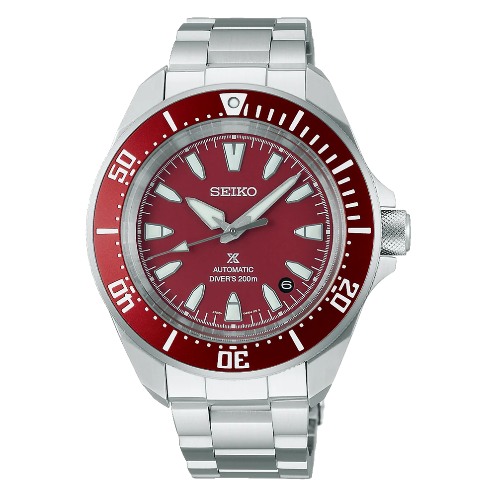 Seiko Prospex Samurai - Red ‘Shog-urai’ Diver’s watch SRPL11 SRPL11K1
