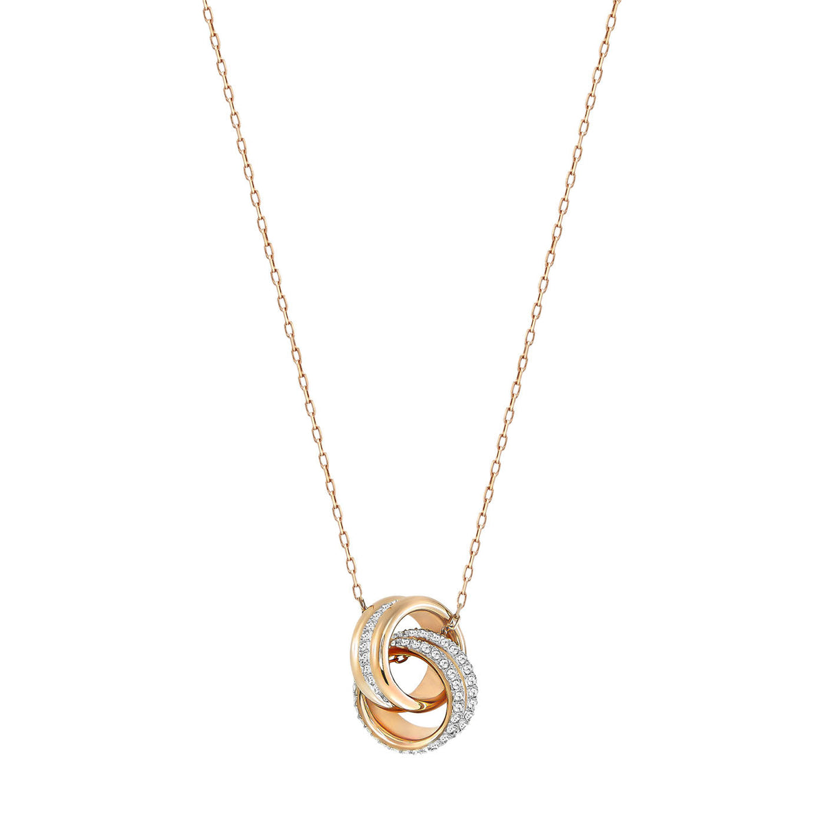 Swarovski Rose Gold Further Necklace Pendant 5240525