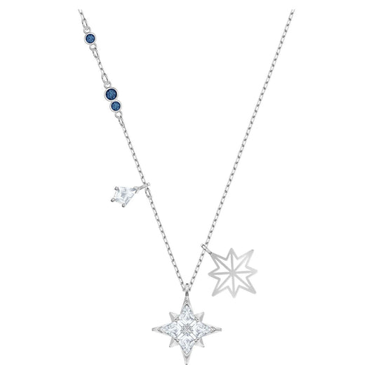 Swarovski Symbolic Star Collection Pendant, White, Rhodium Plated 5511404