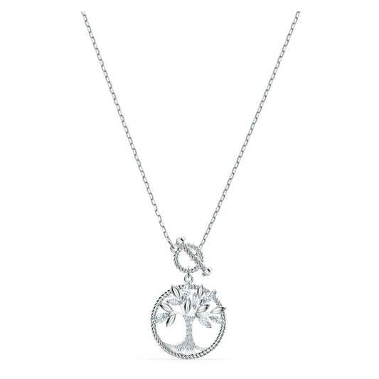 Swarovski Symbolic Tree of Life Necklace White, Rhodium plated 5521463