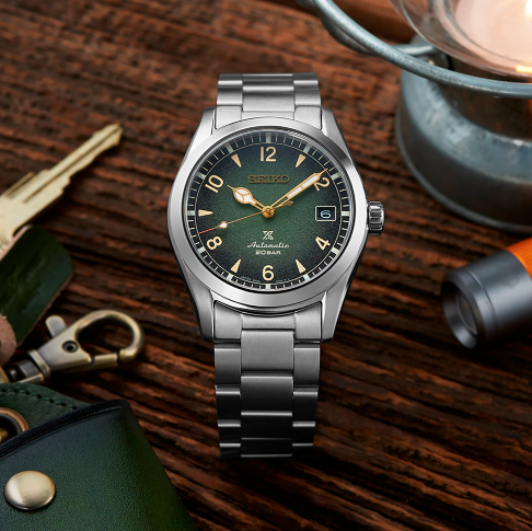 Seiko Prospex "Baby" Alpinist SPB155 Automatic Green Dial SPB155J1