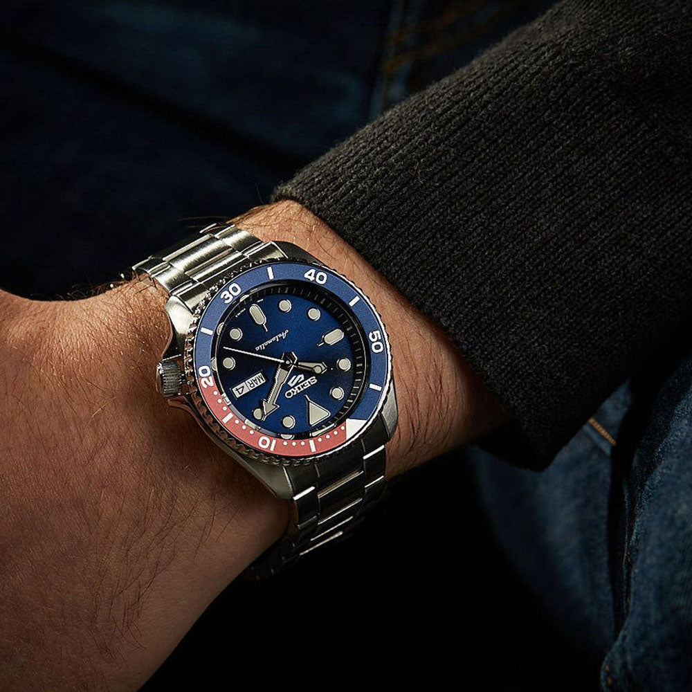 Seiko SRPD53 5 Sports Automatic SKX Sports Style 'Pepsi" SRPD53K1