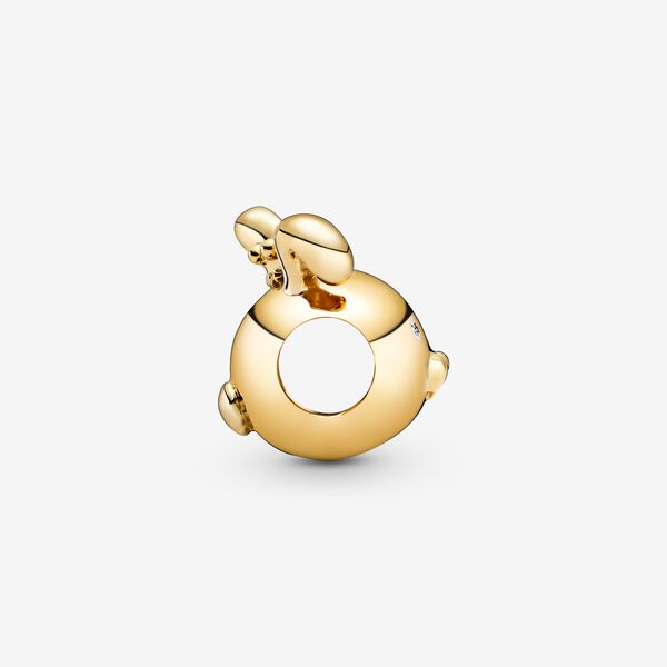 PANDORA 768585C01 Chinese zodiac rabbit Pandora Shine charm