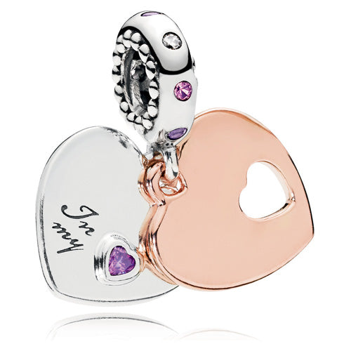 Pandora Rose Part of My Heart Dangle - 787235CFP