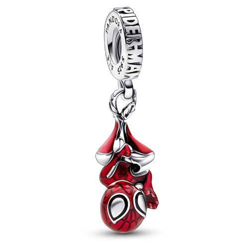 PANDORA 792323C01 Marvel Hanging Spider-Man Dangle