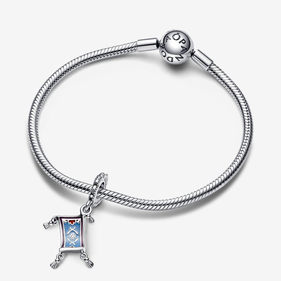 PANDORA 792346C01 Disney Aladdin Magic Carpet Dangle Charm