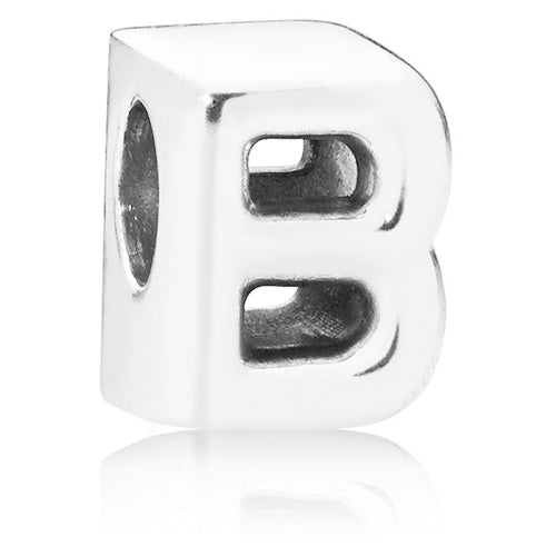 PANDORA 797456 Letter B Alphabet Charm