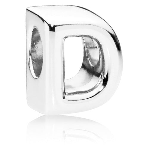 PANDORA 797458 Letter D Alphabet Charm