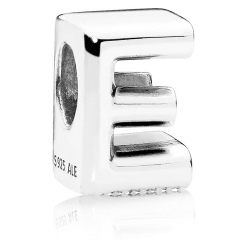 PANDORA 797459 Letter E Alphabet Charm