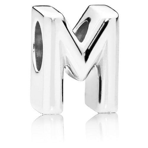 PANDORA 797467 Letter M Alphabet Charm