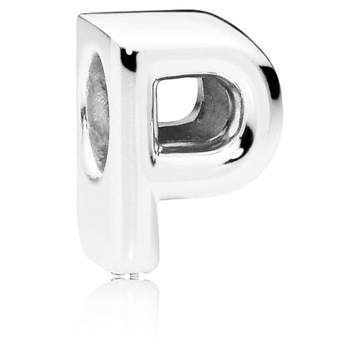 PANDORA 797470 Letter P Alphabet Charm