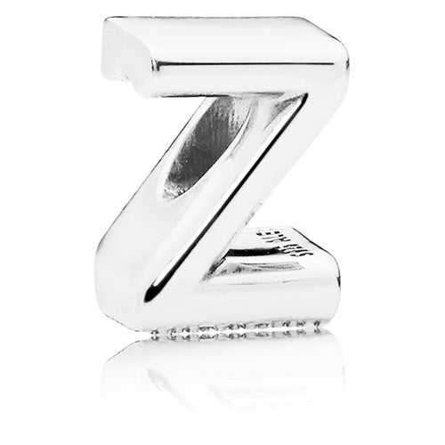 PANDORA 797480 Letter Z Alphabet Charm
