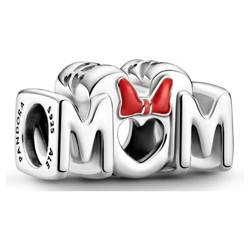 PANDORA 799363C01 Disney Mom with Minnie Mouse Bow Charm