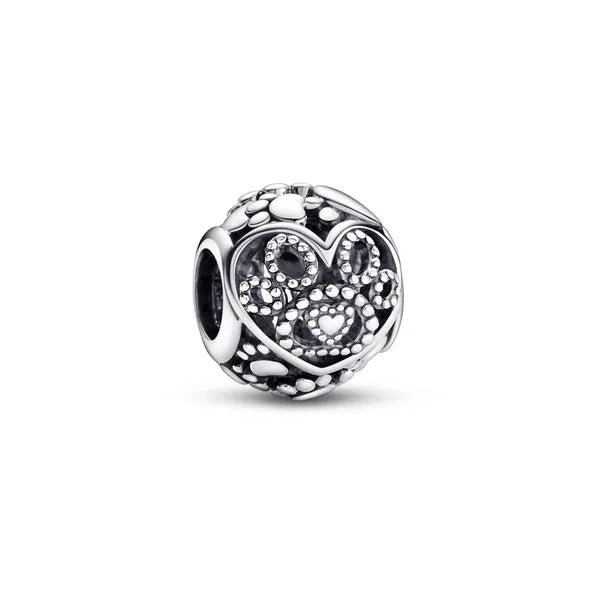 PANDORA 792248C00 Paws Open Work Sterling Silver Charm