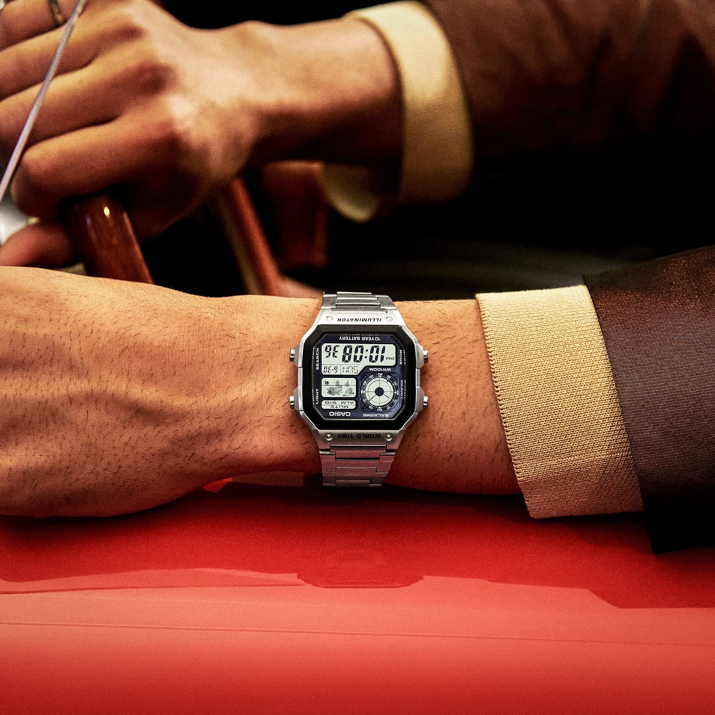 Casio World Time Digital Watch AE1200WHD-1A AE-1200WHD-1AV