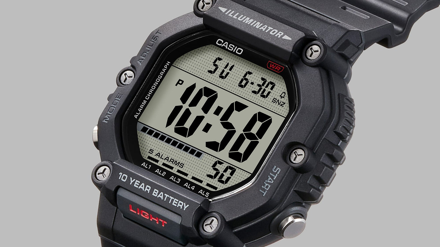 CASIO Digital AE1600H-1AV Watch AE-1600H-1AV