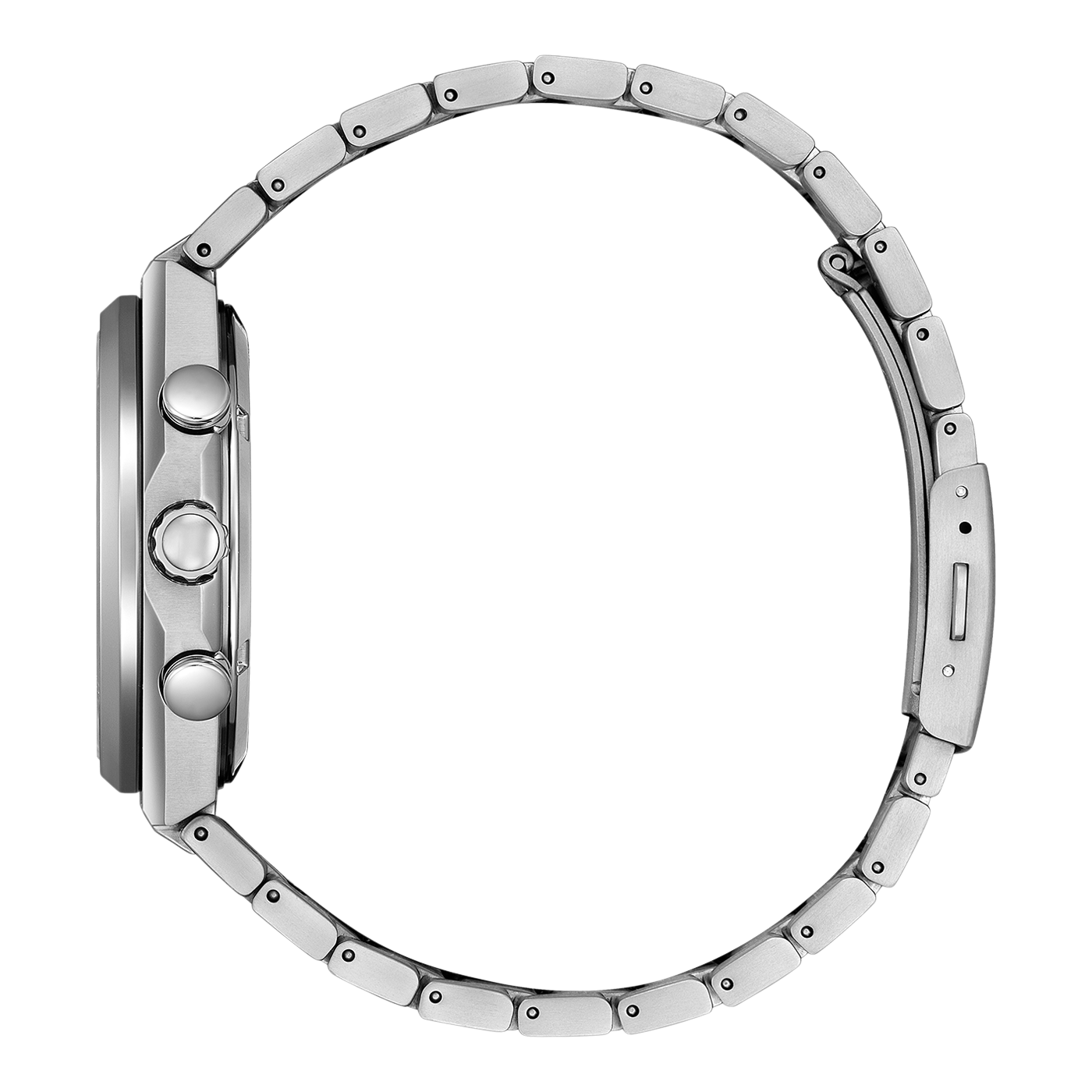 CITIZEN CA4610-85A Zenshin Chrono Silver Tone Dial Super Titanium