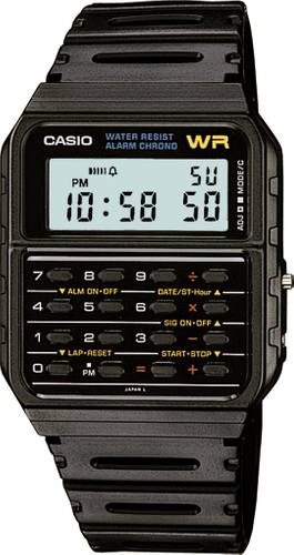 CASIO DATA BANK CALCULATOR WATCH CA53W-1 CA-53W-1