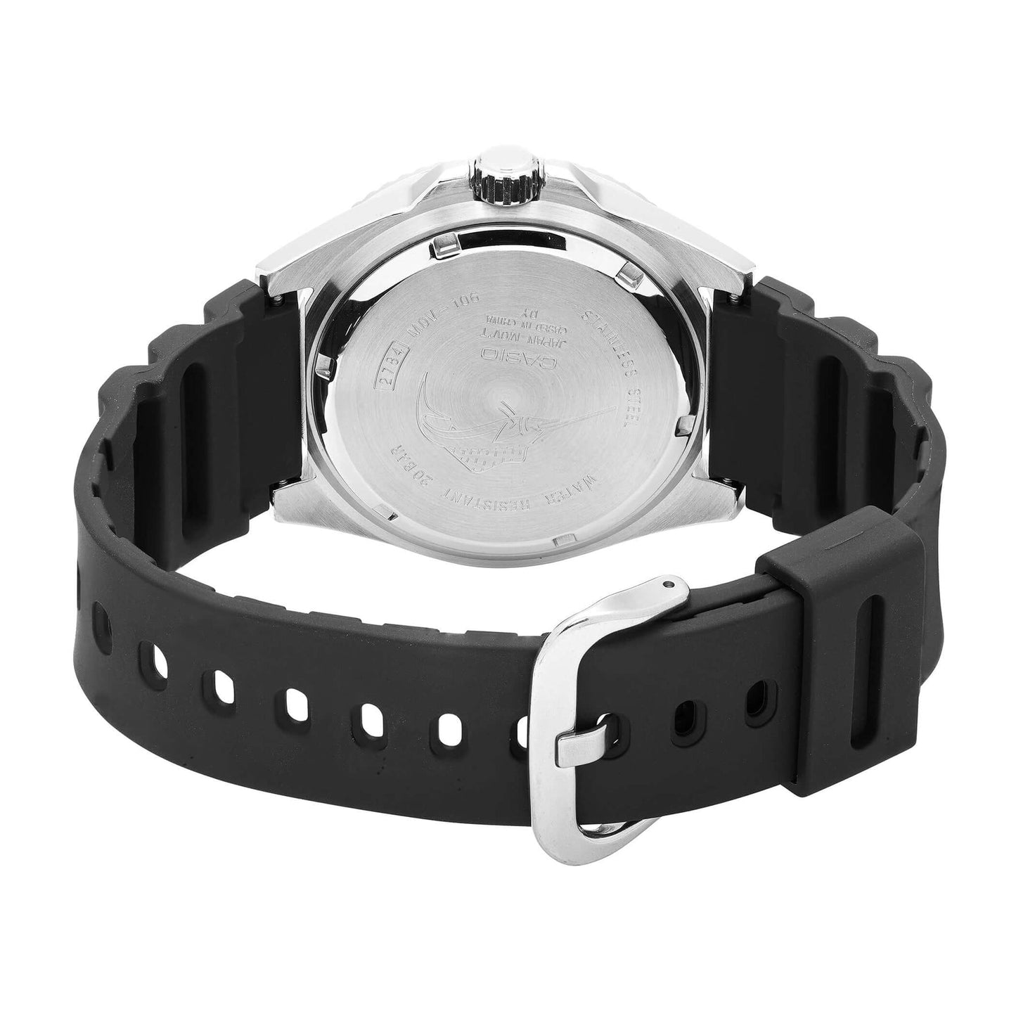 Casio Black 'Duro' MDV106-1AV Anti Reverse Bezel Watch MDV-106-1AV