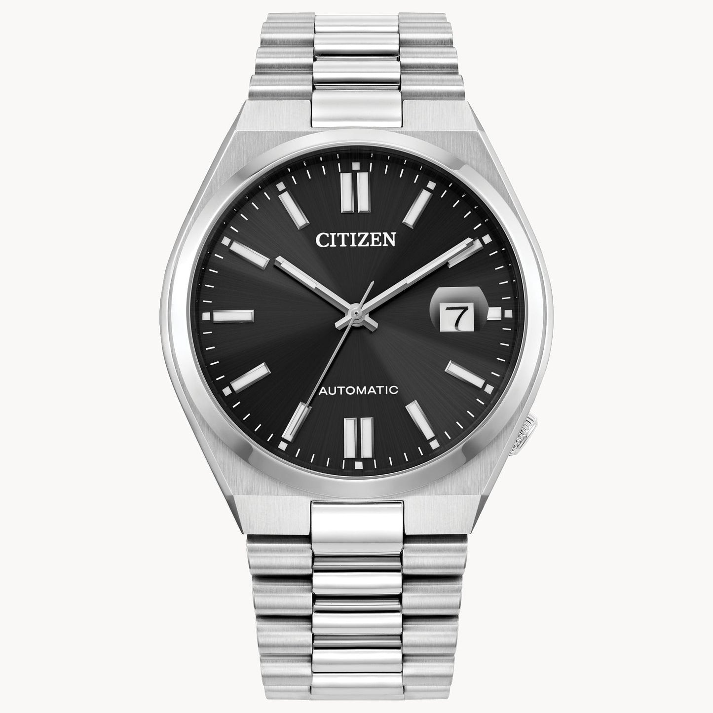 Citizen Automatic NJ0150-56E "TSUYOSA” Collection Black Dial Stainless Steel Bracelet
