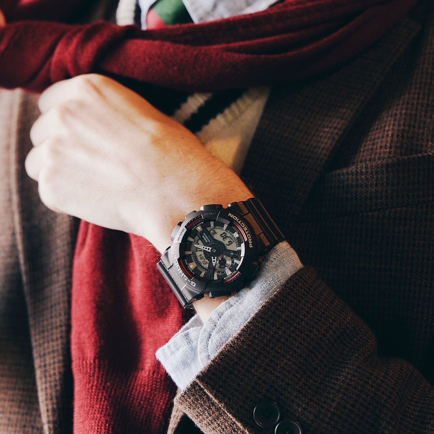 CASIO GA110RL-1A ANALOG-DIGITAL GA-110RL-1A