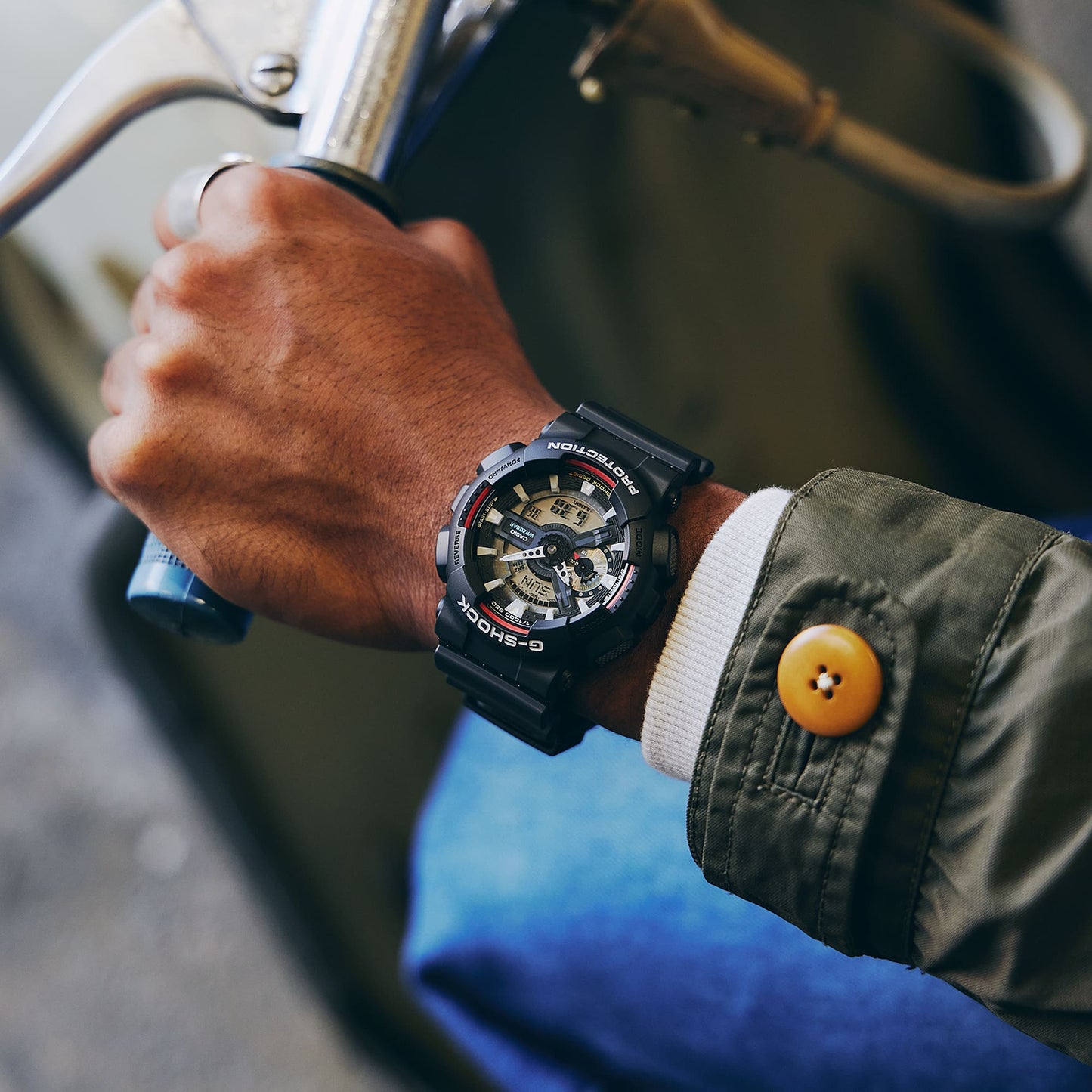 CASIO GA110RL-1A ANALOG-DIGITAL GA-110RL-1A