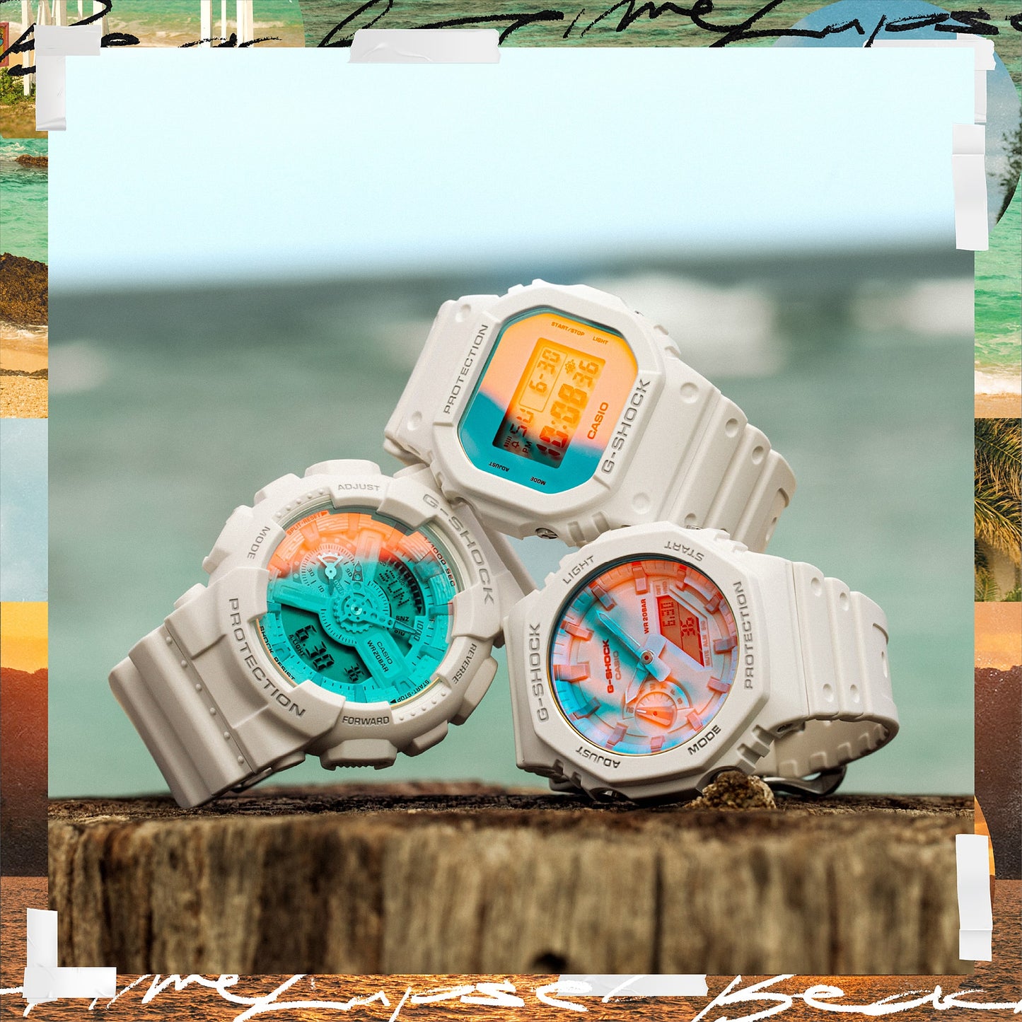G-SHOCK White Radiant Dial GA-2100TL-7A GA2100TL-7A