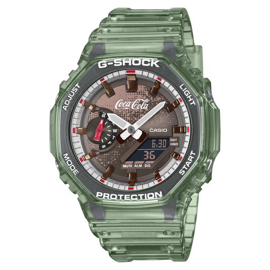 G-SHOCK Coca-Cola® collaboration model ANALOG-DIGITAL 2100 Series GA-2100CC-3A GA2100CC-3A