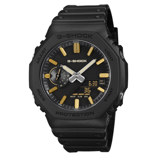 G-SHOCK LUXE BLACK ANALOG-DIGITAL 2100 Series GA-2100LXB-1A9 GA2100LXB1A9