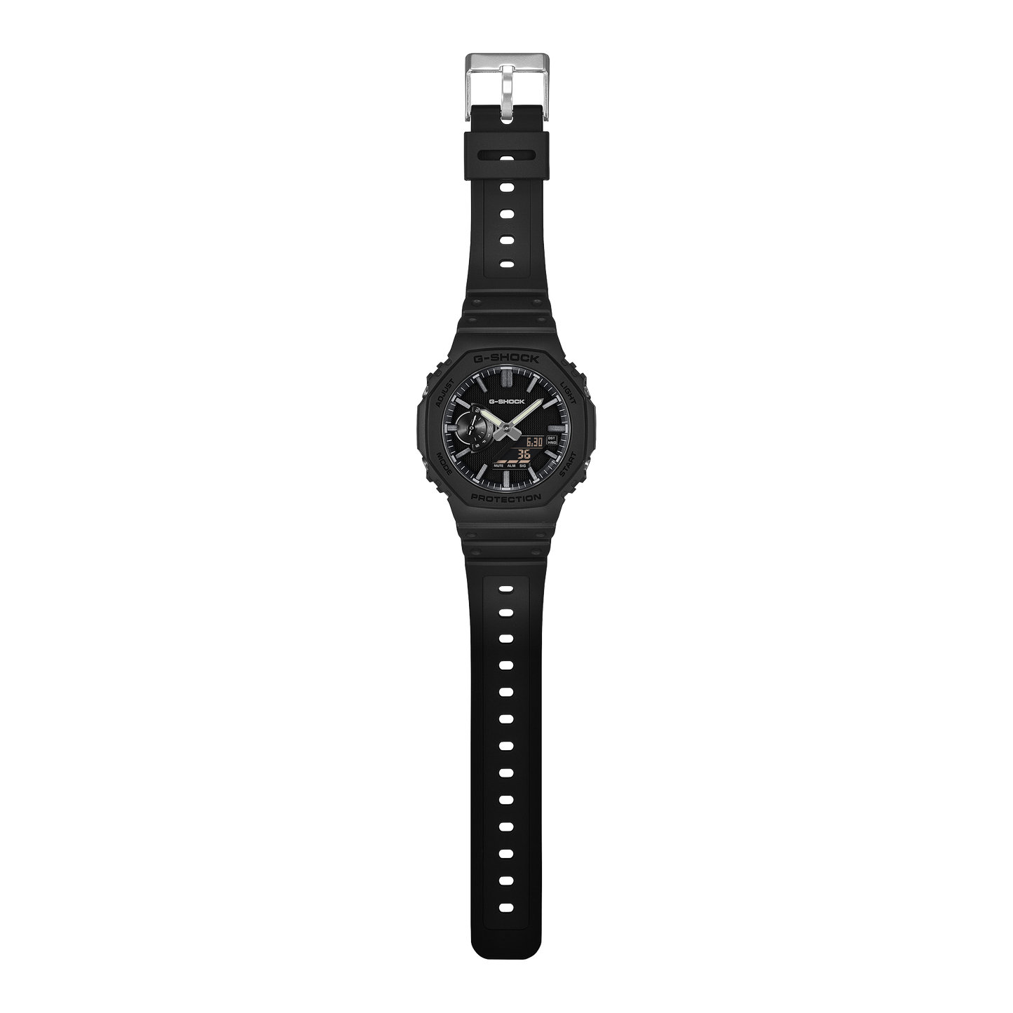 G-SHOCK LUXE BLACK ANALOG-DIGITAL 2100 Series GA-2100LXB-1A GA2100LXB-1A