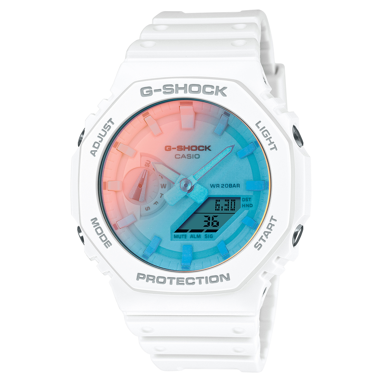 G-SHOCK White Radiant Dial GA-2100TL-7A GA2100TL-7A