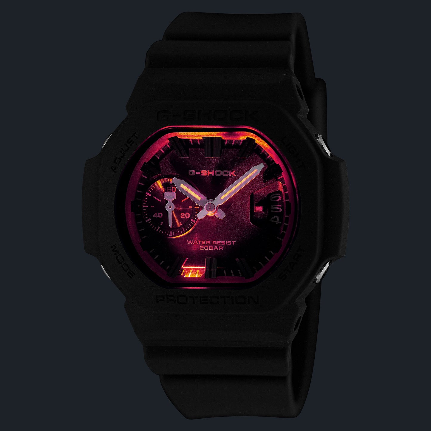 CASIO G-SHOCK ANALOG 2500 SERIES GAC-2500-1A GAC2500-1A