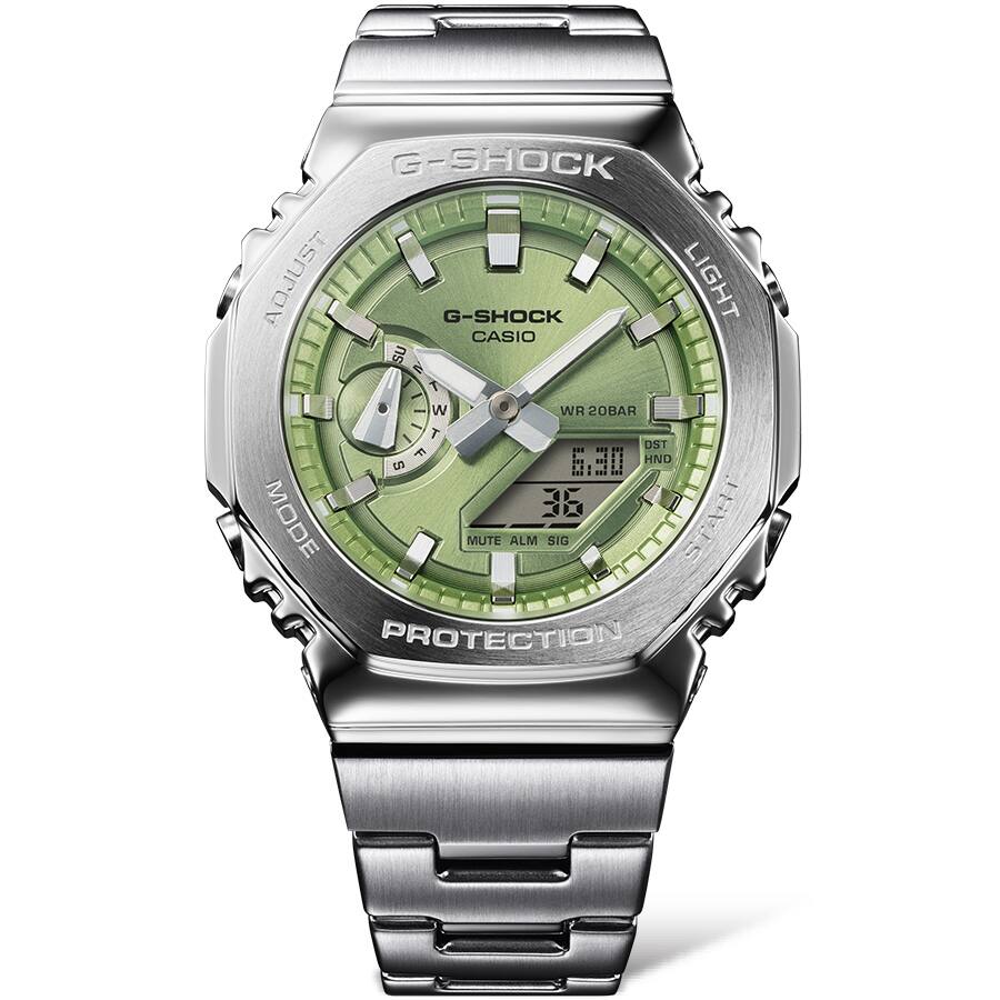 CASIO G-SHOCK G-STEEL Green Dial 2100 Series GM-2110D-3A GM2110D-3A