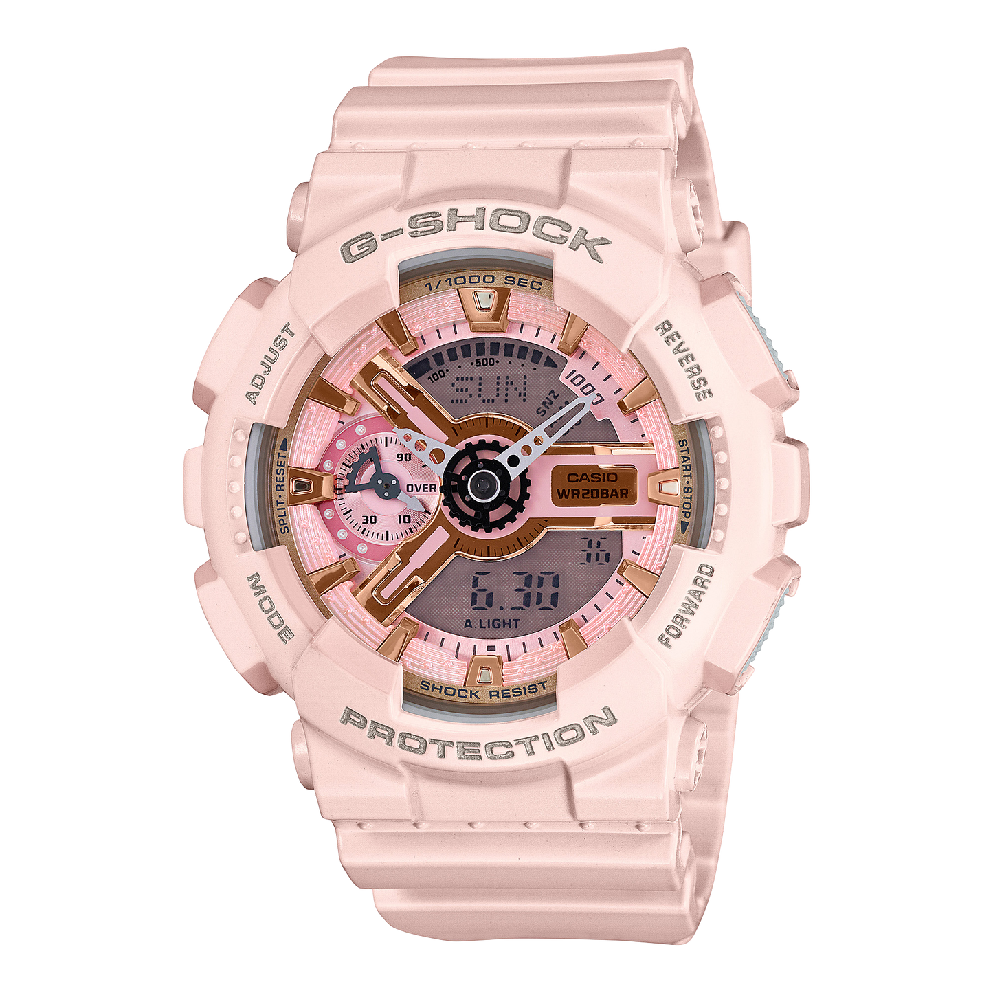 CASIO G-SHOCK ANALOG-DIGITAL WOMEN GMAS110MP-4A1  GMA-S110MP-4A1