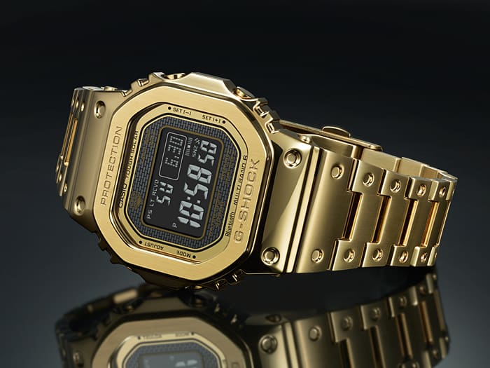 G-SHOCK FULL METAL MEN'S WATCH GMWB5000GD-9 GMW-B5000GD-9CR