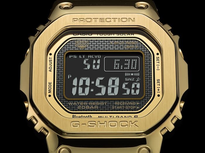 G-SHOCK FULL METAL MEN'S WATCH GMWB5000GD-9 GMW-B5000GD-9CR