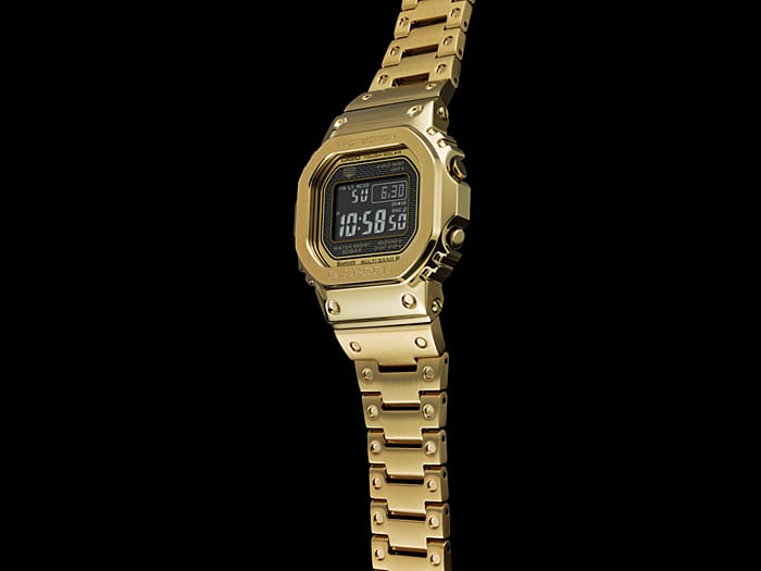 G-SHOCK FULL METAL MEN'S WATCH GMWB5000GD-9 GMW-B5000GD-9CR