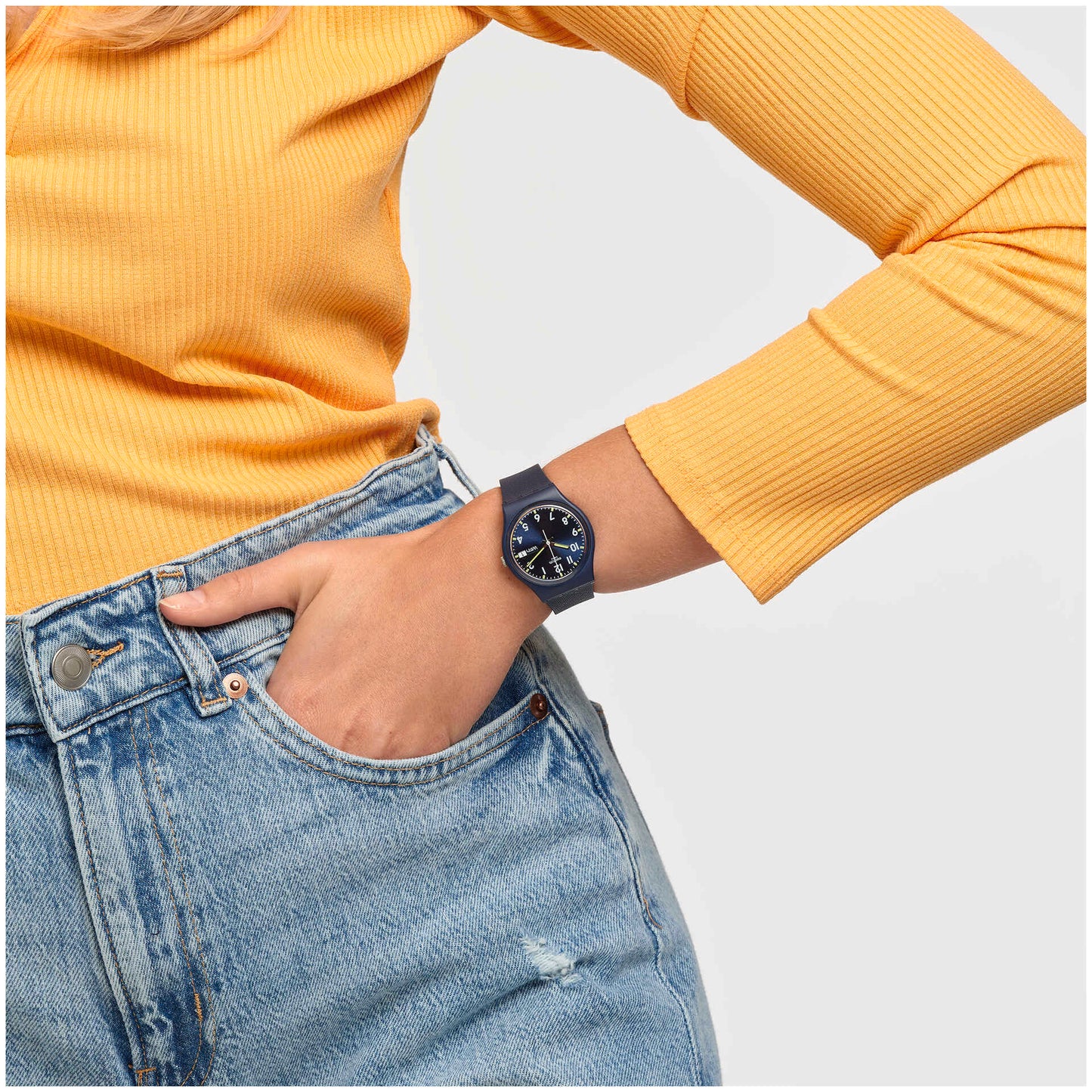 SWATCH SO28N702 SIR BLUE