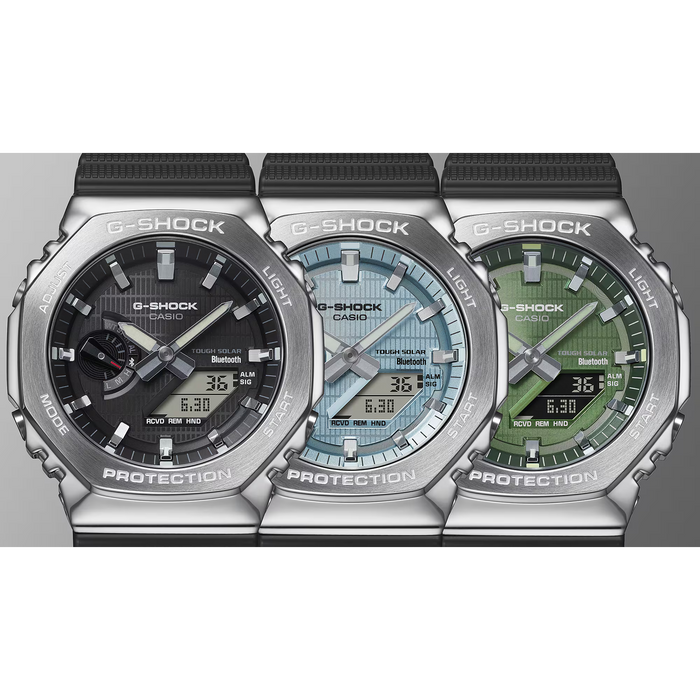 G-SHOCK GBM2100-1A METAL MEN'S WATCH BLACK DIAL GBM-2100-1A GBM-2100-1ACR