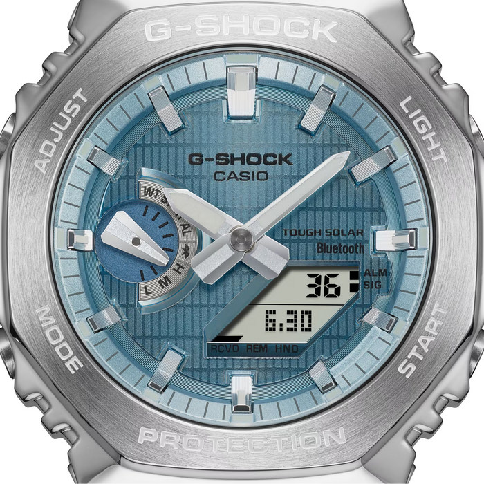 G-SHOCK GBM2100A-1A2 BLUE DIAL WATCH GBM-2100A-1A2