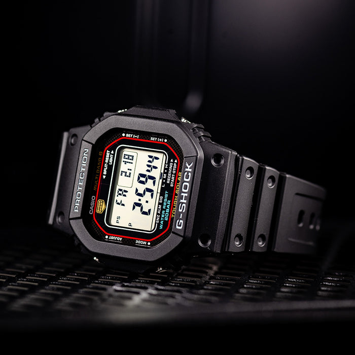 CASIO G-SHOCK GWM5610-1 Men's Solar Black Resin Sport Watch GW-M5610U-1 GW-M5610-1 GWM-5610U-1