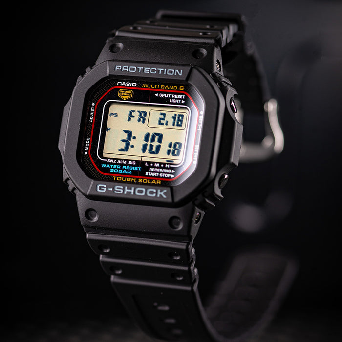 CASIO G-SHOCK GWM5610-1 Men's Solar Black Resin Sport Watch GW-M5610U-1 GW-M5610-1 GWM-5610U-1