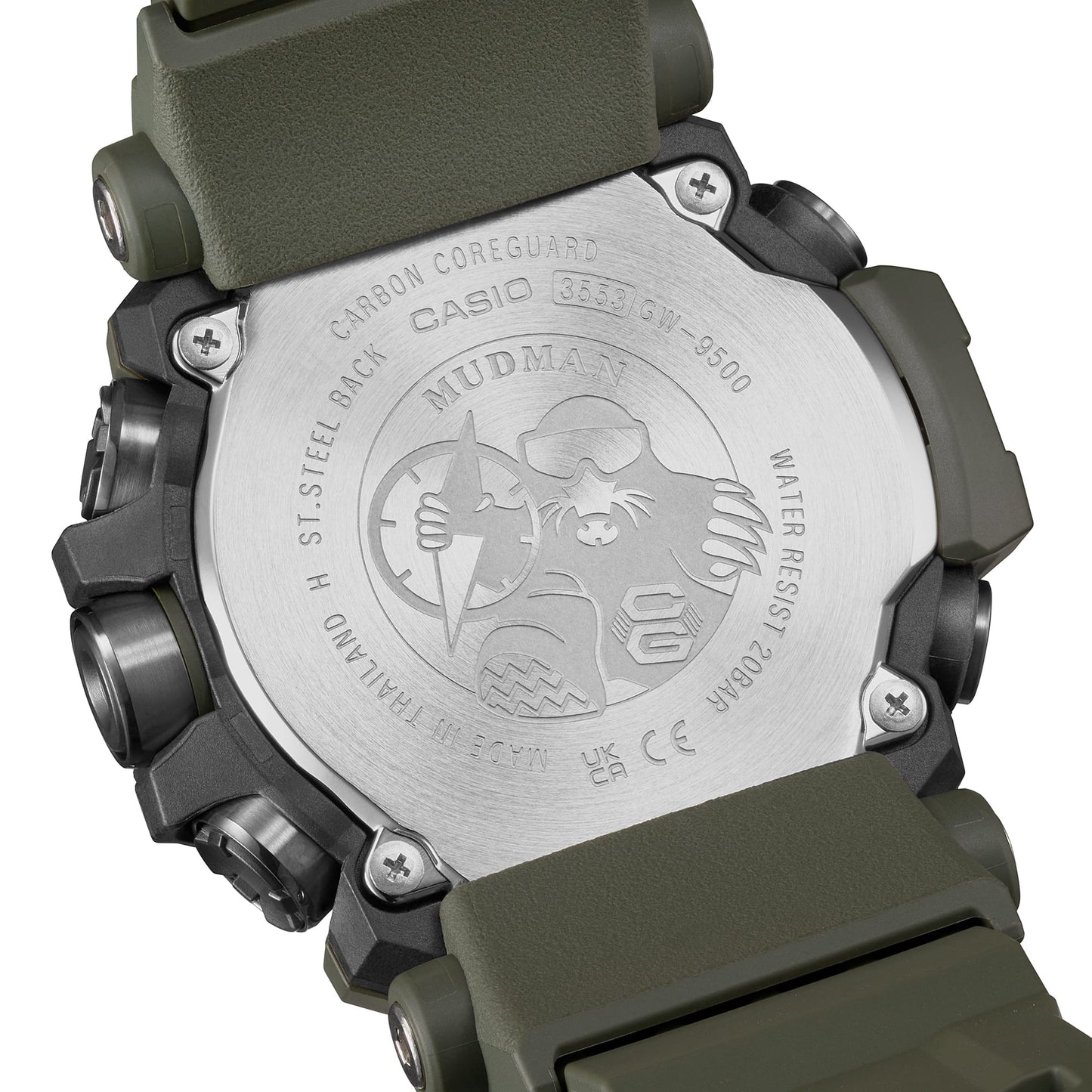 G-SHOCK MASTER OF G-LAND MUDMAN GREEN GW9500-3 GW-9500-3