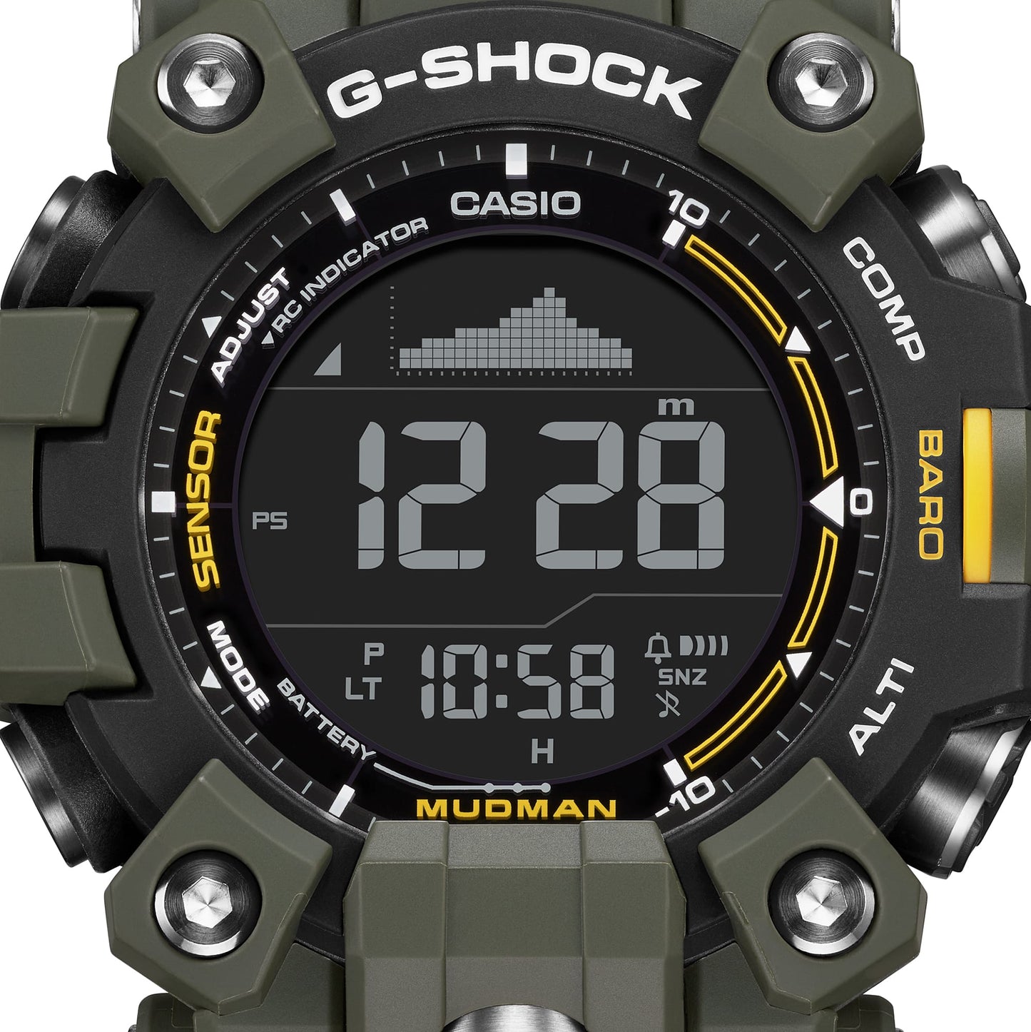G-SHOCK MASTER OF G-LAND MUDMAN GREEN GW9500-3 GW-9500-3
