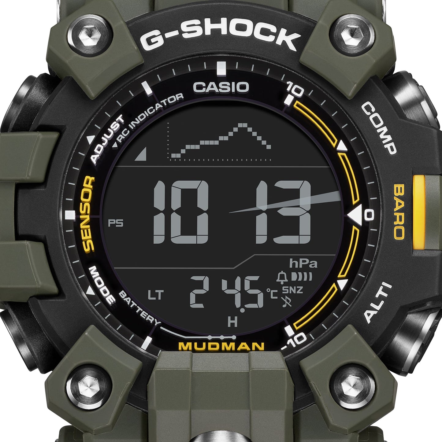 G-SHOCK MASTER OF G-LAND MUDMAN GREEN GW9500-3 GW-9500-3
