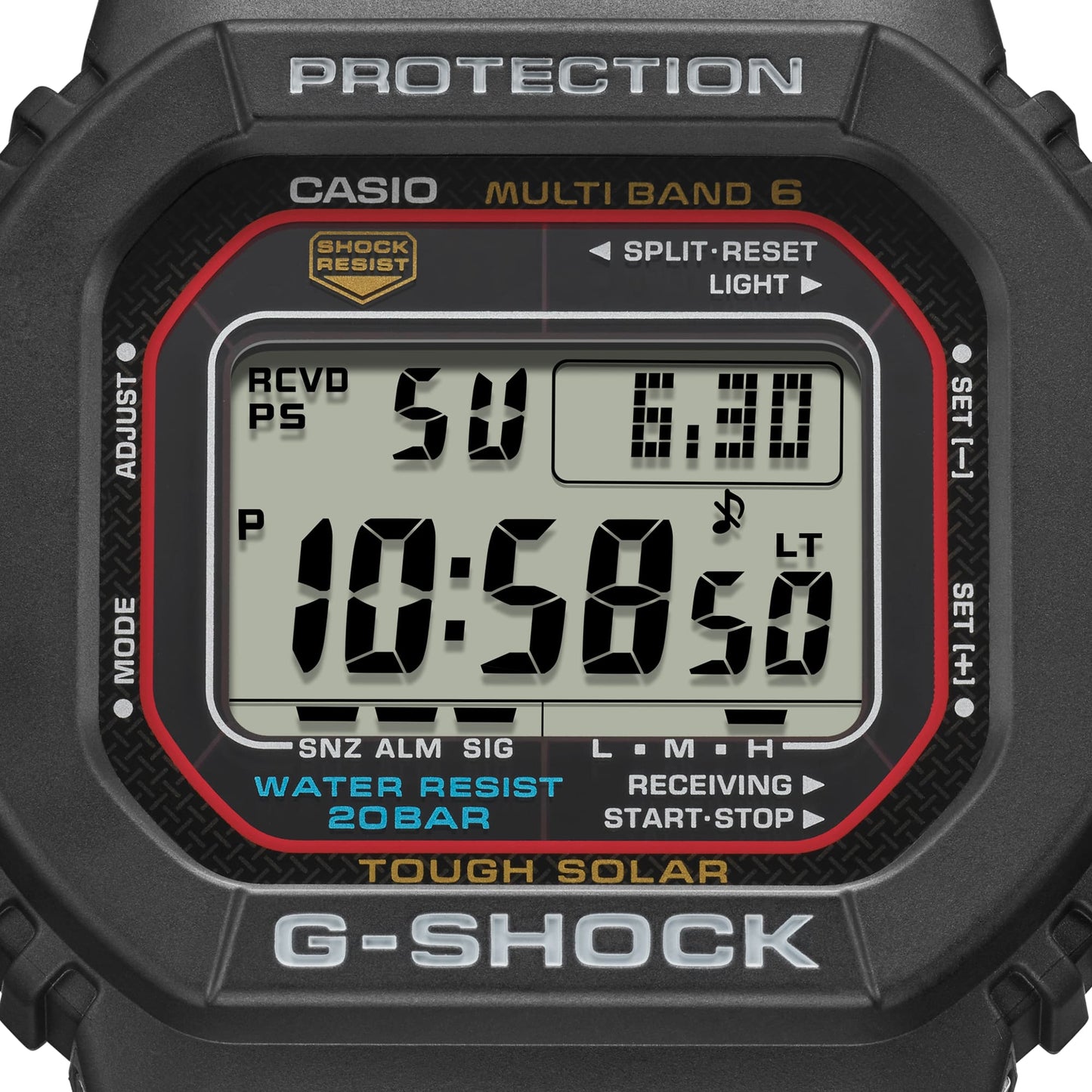 CASIO G-SHOCK GWM5610-1 Men's Solar Black Resin Sport Watch GW-M5610U-1 GW-M5610-1 GWM-5610U-1