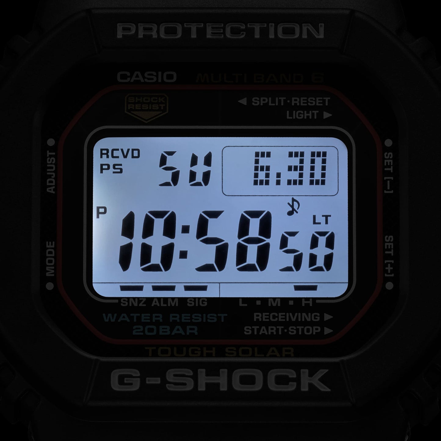 CASIO G-SHOCK GWM5610-1 Men's Solar Black Resin Sport Watch GW-M5610U-1 GW-M5610-1 GWM-5610U-1