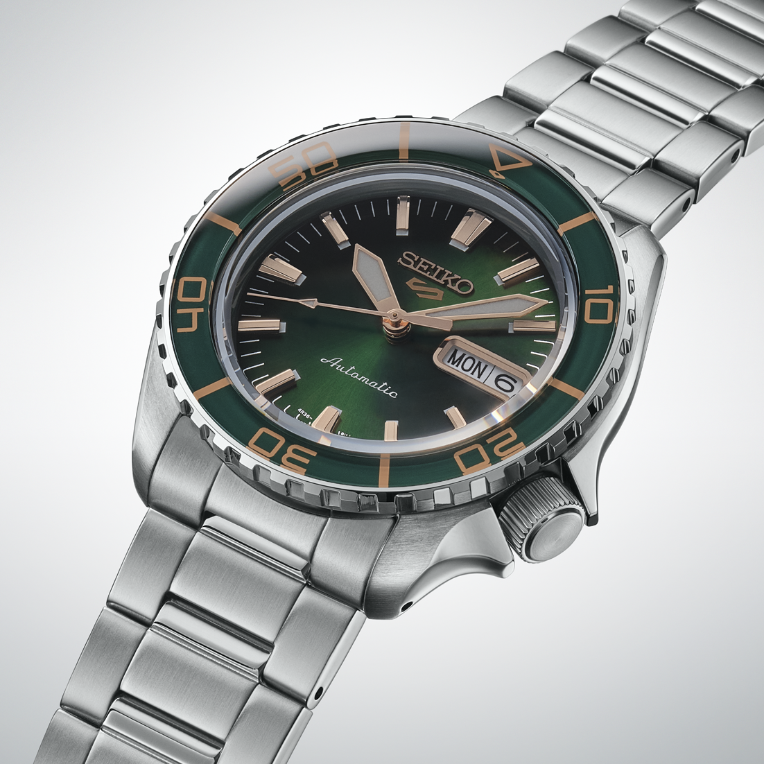 Seiko 5 Sports SKX series HDB005 Green Dial