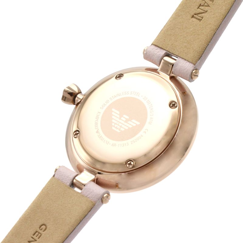 AR11313 Emporio Armani  Ladies Watch Pink Leather