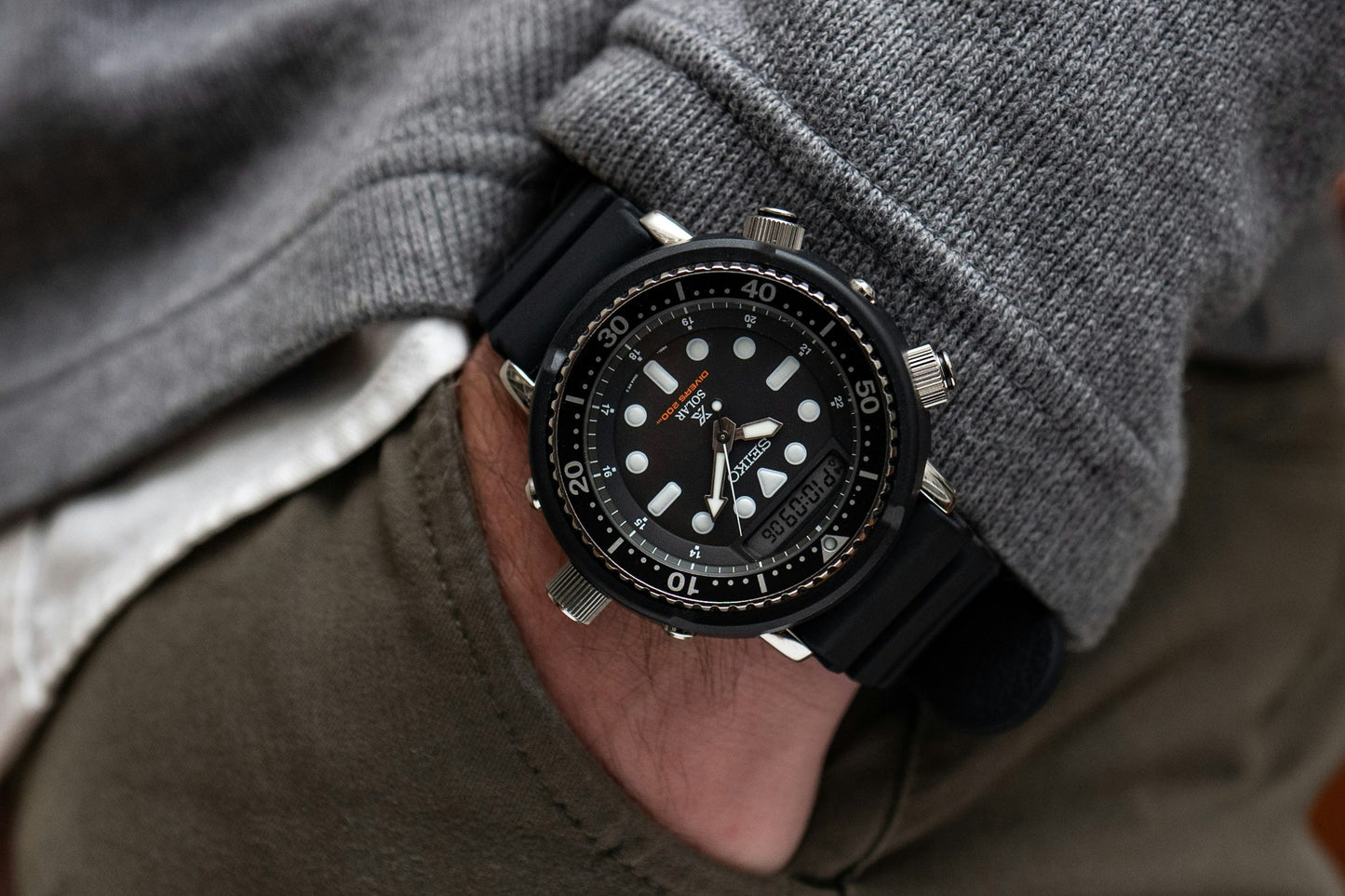 Seiko SNJ025 Prospex ‘Arnie’ SNJ025P1
